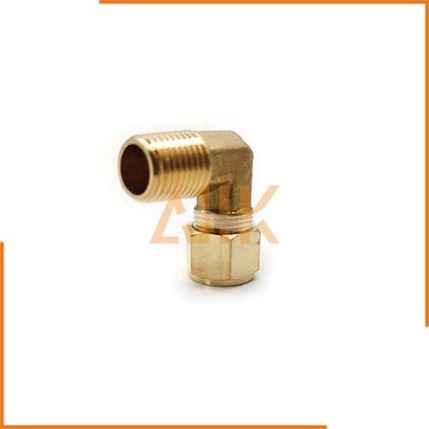 Brass Flareless Male Elbows